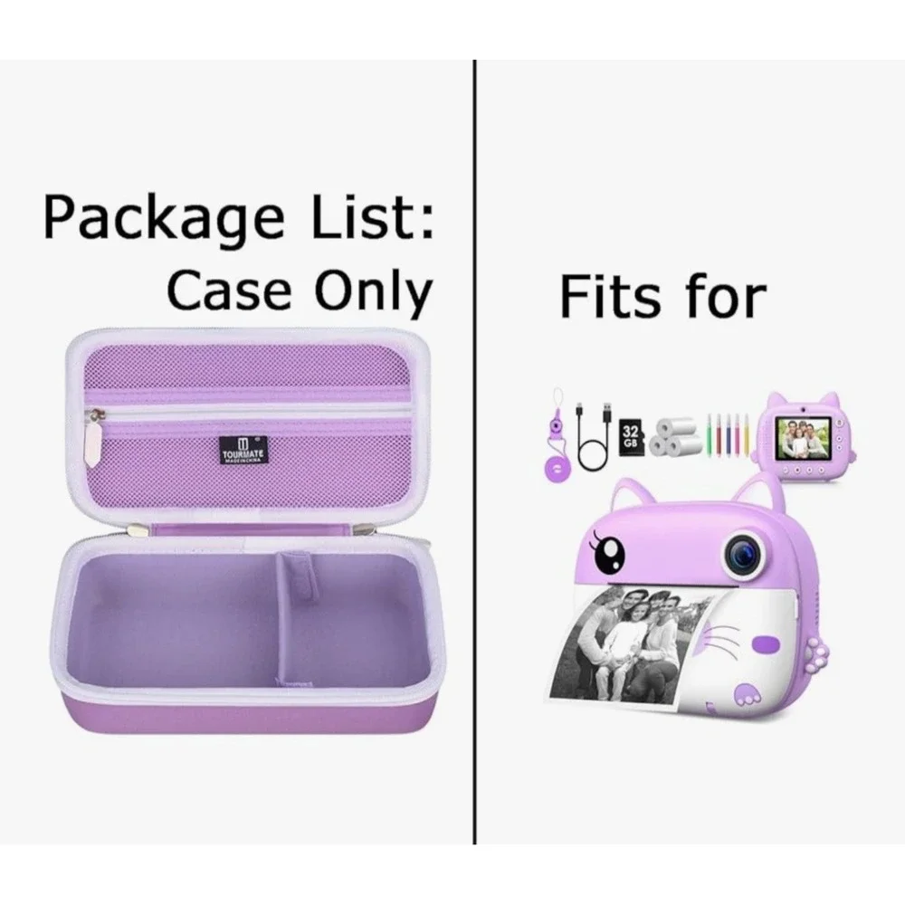 Tourmate Hard Storage Case for GREENKINDER/HiMont Kids Camera - Travel Case Only